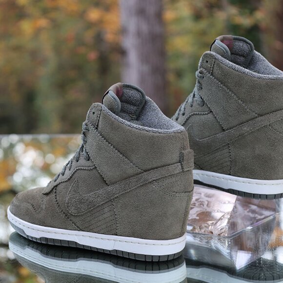 Nike Dunk Sky Hi Suede Olive 2012 - Picture 13 of 14